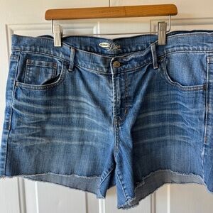 Old Navy Sz 16 Blue Denim Shorts